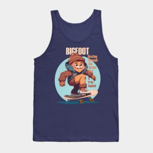 little bigfoot fun Tank Top